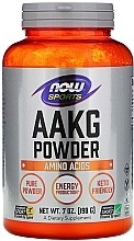 Fragrances, Perfumes, Cosmetics Dietary Supplement "AAKG", powder - Now Foods Sports AAKG Pure Powder