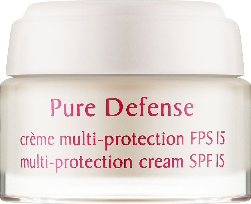 保護フェイスクリーム - Mary Cohr Pure Defense Multi-protection Cream SPF15 — photo N1