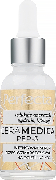 Intensive Anti-Wrinkle Day & Night Serum - Perfecta Ceramedica PEP-3 — photo N2