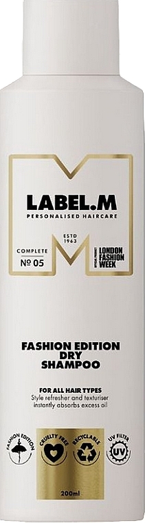 Dry Shampoo - Label.M Fashion Edition Dry Shampoo — photo N1