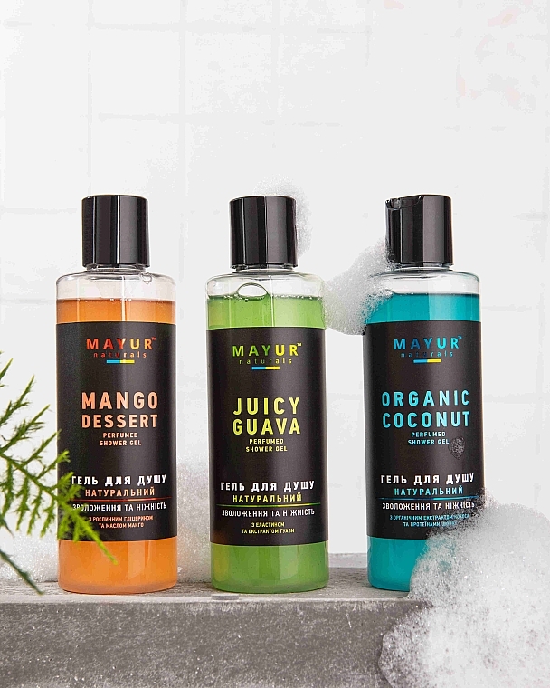 Natural Shower Gel 'Coconut' - Mayur — photo N6