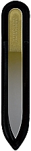 Fragrances, Perfumes, Cosmetics Double-Sided Glass Nail File 90mm, FG-02-09 GOLD - Zinger