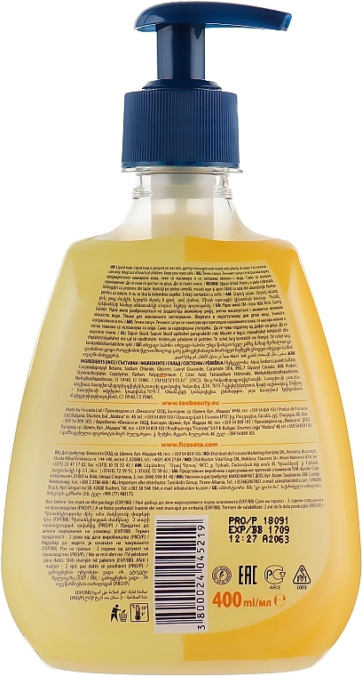 Moisturizing Liquid Glycerin Soap - Teo Milk Rich Tete-a-Tete Sunny Gerber Liquid Soap — photo N2