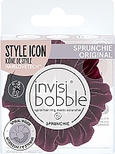 Fragrances, Perfumes, Cosmetics Hair Ring Bracelet, burgundy - Invisibobble Sprunchie Original Red Wine Is Fine