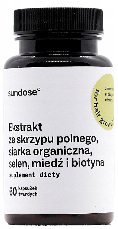 GIFT! Dietary Supplementf for Hair Growth - Sundose For Hair Growth Supplement Diety — photo N1
