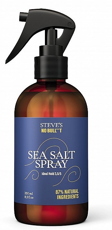 Hair Styling Salt Spray - Steve's No Bull***t Sea Salt Spray — photo N1