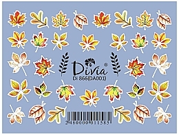 Fragrances, Perfumes, Cosmetics 3D Nail Stickers, Di866 - Divia