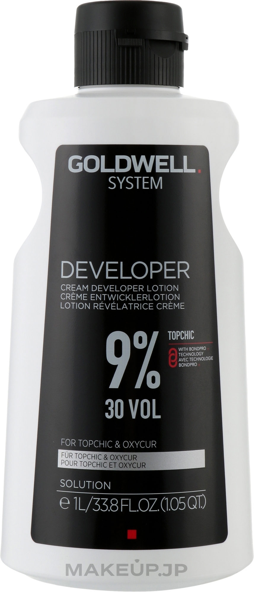 Oxidizer 9% - Goldwell System Developer Lotion — photo 1000 ml