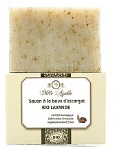 Fragrances, Perfumes, Cosmetics Organic Snail Mucin Soap "Lavender" - Mlle Agathe