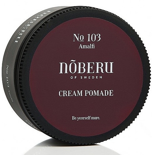 Cream Hair Pomade - Noberu Of Sweden №103 Amalfi Cream Pomade — photo N2