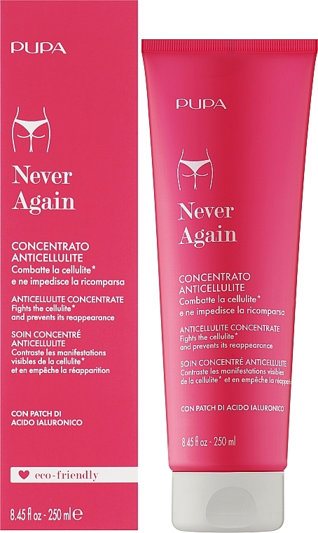 Anti-Cellulite Body Concentrate - Pupa Never Again Anticellulite Concentrate — photo N2