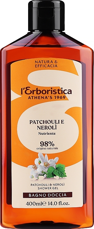 Patchouli & Neroli Shower Gel - Athena's Erboristica Shower Gel With Patchouli & Neroli — photo N1