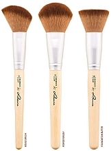 Makeup Brush Set, 8 pcs - Luvia Cosmetics Bamboo’s Leaf Brush Set — photo N4