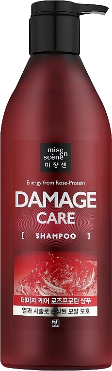 Damaged Hair Shampoo - Mise En Scene Damage Care Shampoo — photo N1