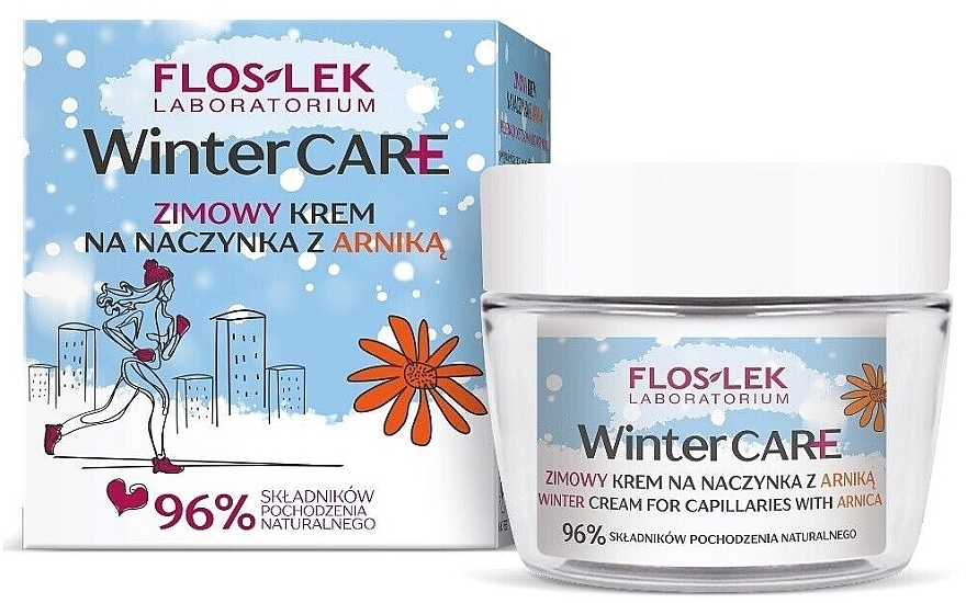 Arnica Winter Capillary Cream - Floslek Winter Care — photo N1