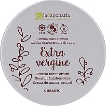 Fragrances, Perfumes, Cosmetics Hand Cream - La Saponaria Hand Cream Extravergine 