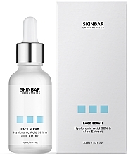 Face Moisturising Serum with Hyaluronic Acid 98% & Aloe Extract - SKINBAR Hyaluronic Acid 98% & Aloe Extract Face Serum — photo N5