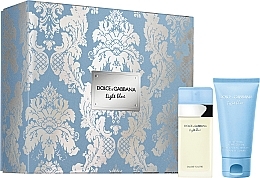 Fragrances, Perfumes, Cosmetics Dolce&Gabbana Light Blue - Set (edt/25ml + b/cr/50ml)