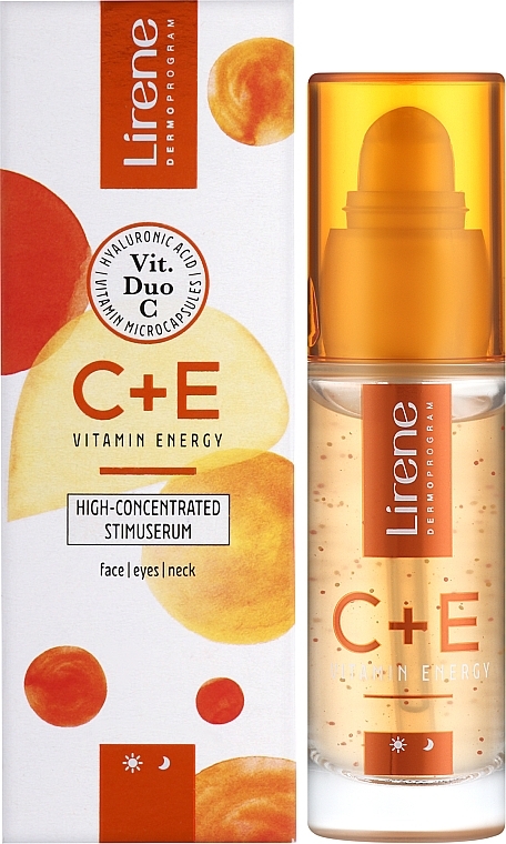 Concentrated Face Serum - Lirene C+E Vitamin Energy Serum — photo N2