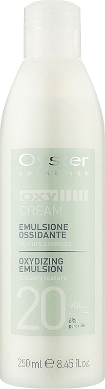 Oxidizer 20 Vol 6% - Oyster Cosmetics Oxy Cream Oxydant — photo N1