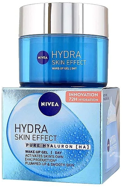 Face Wash - Nivea Hydra Skin Effect Wake-up Gel — photo N1