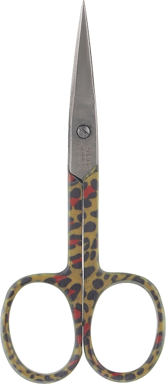 Nail Scissors, 01-172C2, yellow leopard - Zauber — photo N1