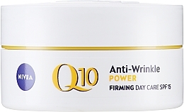 Fragrances, Perfumes, Cosmetics Anti-Wrinkle Nourishing Day Cream - Nivea Q10 Power Anti-Wrinkle + Firming Normal Skin Cream