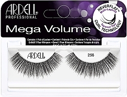 False Lashes - Ardell Mega Volume 256 Black — photo N1