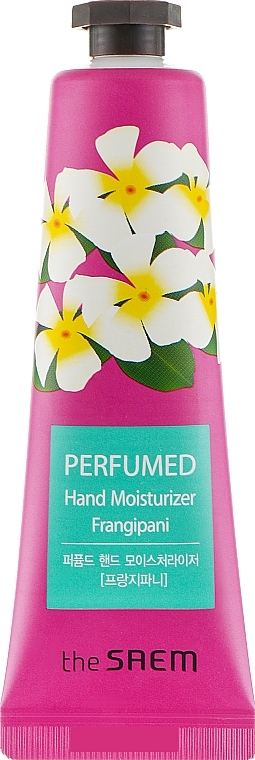 Perfumed Hand Cream "Red Jasmine" - The Saem Perfumed Frangipani Hand Moisturizer — photo N1