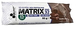 Fragrances, Perfumes, Cosmetics Protein Bar "Double Chocolate" - Olimp Matrix Pro 32 Delightful High Protein Bar Double Chocolate