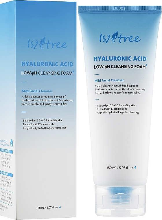 Face Cleansing Foam with Low pH Level - Isntree Hyaluronic Acid Low pH Cleansing Foam — photo N6