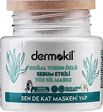 Fragrances, Perfumes, Cosmetics Clay Mask with Algae Powder - Dermokil Seaweed Powder Clay Mask