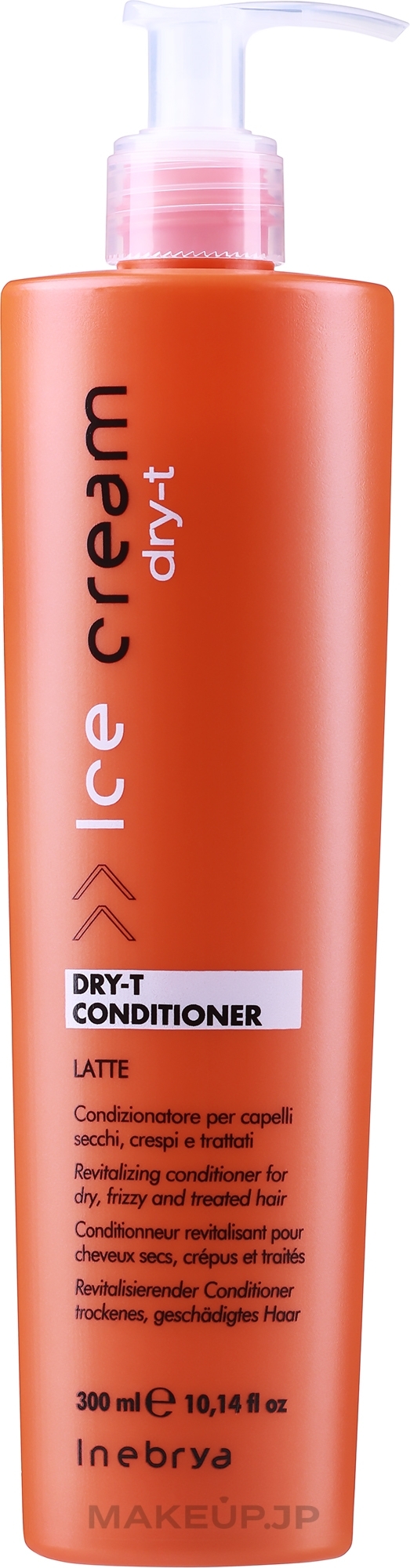 Dry Hair Conditioner - Inebrya Ice Cream Dry-T Conditioner — photo 300 ml