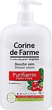 Fragrances, Perfumes, Cosmetics Shower Gel with Cranberry and Pomegranate Extracts - Corine De Farme