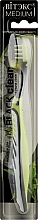 Fragrances, Perfumes, Cosmetics Toothbrush, medium, yellow - Vitex Black Clean