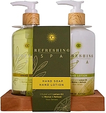 Fragrances, Perfumes, Cosmetics Set - Accentra Refreshing Spa Set (h/soap/290ml + h/lot/290ml)