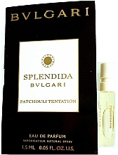 Fragrances, Perfumes, Cosmetics Bvlgari Splendida Patchouli Tentation - Eau de Parfum (sample)