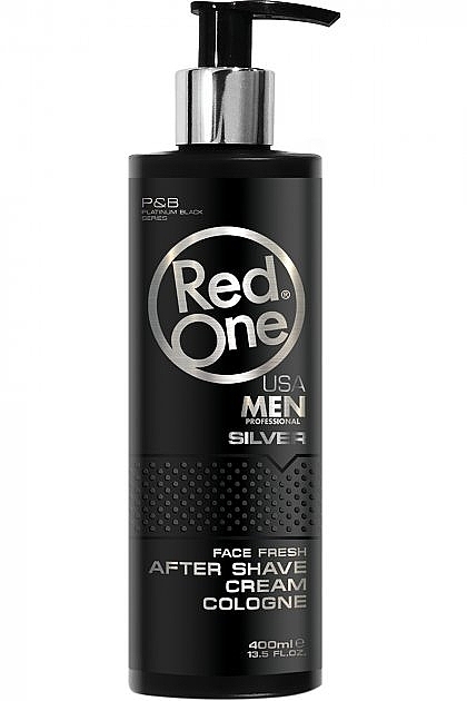 Perfumed After Shave Cream - RedOne Aftershave Cream Cologne Silver — photo N2