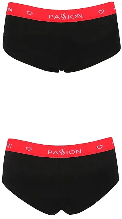 Cotton Shorts PS003, black - Passion — photo N5