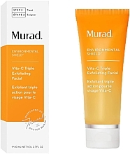 Triple Face Peeling - Murad Environmental Shield Vita-C Triple Exfoliating Facial — photo N2