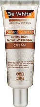 Fragrances, Perfumes, Cosmetics Facial Whitening Cream - Be White Advanced Skin Care Ultra Rich Facial Whitening Cream