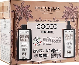 Fragrances, Perfumes, Cosmetics Set - Phytorelax Laboratories Coconut (sh/gel/250ml + b/lot/250ml)