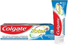 Fragrances, Perfumes, Cosmetics Professional Antibacterial Complex Toothpaste "Visible Effect" - Colgate Total 12 Pro