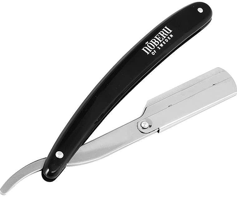 Straight Razor with Plastic Handle - Noberu Of Sweden Plastic Razor Knife — photo N1