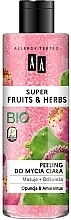 Fragrances, Perfumes, Cosmetics Body Peeling "Prickly Pear and Amaranth" - AA Super Fruits & Herbs