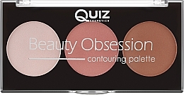 Contour Palette - Quiz Cosmetics Beauty Obsession Palette Contouring — photo N2