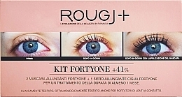 Fragrances, Perfumes, Cosmetics Rougj+ Kit Fortyone +41% (mascara/2x8ml + serum/3,5ml) - Set