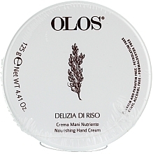 Fragrances, Perfumes, Cosmetics Nourishing Hand Cream - Olos Nutrymenti Delizia di Riso Softening Hand Cream