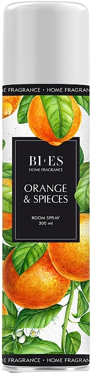 Perfumed Orange & Spieces Room Spray - Bi-Es Home Fragrance Orange & Spieces Room Spray — photo N1