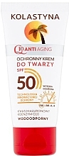 Fragrances, Perfumes, Cosmetics Water-Resistant Anti-Aging Sun Cream for Face - Kolastyna